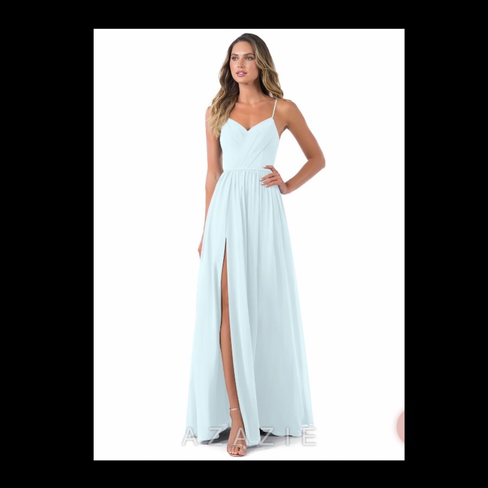NWT Azazie Cora in Mist- Bridesmaid Dress